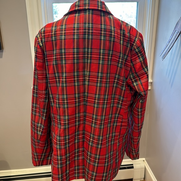 Allegra K, red plaid blazer, XL , NWT - Picture 3 of 3